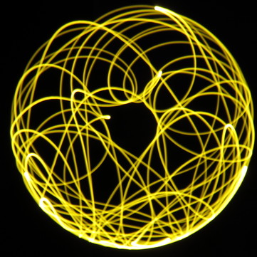 Doppelpendel-Zufallsmuster