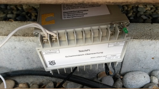 Geh&auml;use des TeichPi